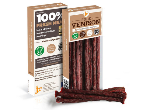 JR Pet Meat Sticks Venison – Peura lihatikut 50g