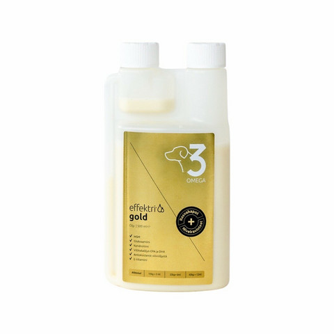 Effektri Gold Dog 500 ml – Omega-3 ja nivelravinteet