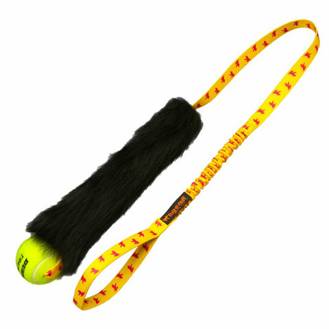Tug-E-Nuff Sheepskin Bungee Chaser tennispallolla