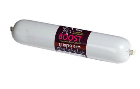 BOOST treenimakkara strutsi 400 g