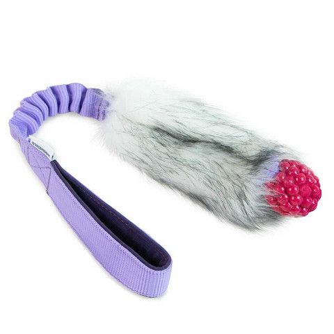 Zayma Faux Fur Raspberry Bungee