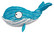 Kong CuteSeas Whale
