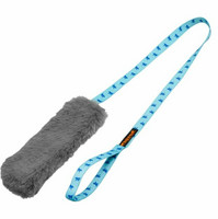 Tug-E-Nuff Faux Fur Squeaky Chaser keinokarvalla ja vingulla
