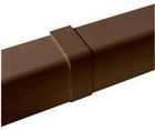 Ilmalämpöpumpun asennustarvike 80x60 mm jatkokappale ruskea Artiplastic 