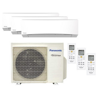 Panasonic 3Z52-ulkoyksikkö + 2 kpl TZ20- ja 1 kpl TZ35-sisäyksikköä