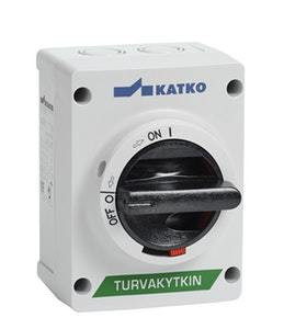 Turvakytkin Katko KUM 316U 3x16A, 7,5kW, IP66 muovi