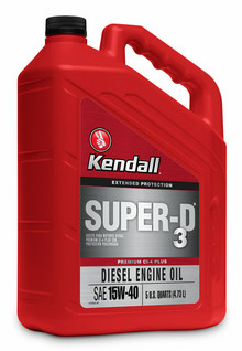 Kendall Super-D 3 15W-40, 4,73 litraa