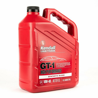 Kendall GT-1 High Performance (Ti) 10W-40 Synth. Blend, 3,785 litraa