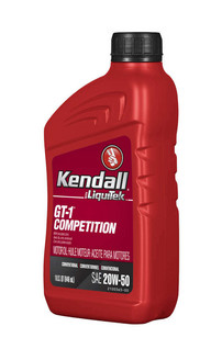 Kendall GT-1 Competition With Liquitek 20W-50, 0,946 litraa