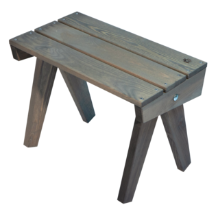EcoFurn Granny pöytä/rahi, mänty harmaa