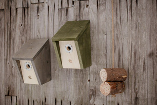 EcoFurn Linnunpönttö 32 cm kallionharmaa