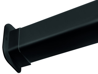 Ilmalämpöpumpun asennustarvike 80x60 mm läpivienti musta