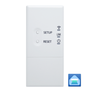 Ilmalämpöpumpun etäohjain Toshiba Home AC Control WiFi