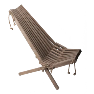 EcoFurn Ekotuoli, tervaleppä greige öljytty
