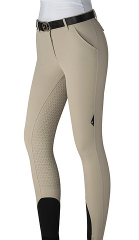 Equiline Eudorae ratsastushousut kokogripeillä, beige, koko IT44