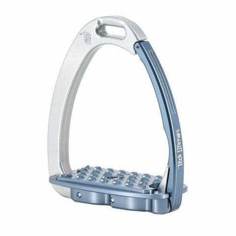 Tech Stirrups Venice Evo turvajalustimet, hopea/titanium