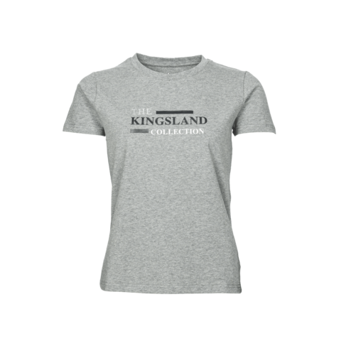 Kingsland Bernice Ladies T-shirt, harmaa