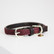 Kentucky koiran kaulapanta Plaited Nylon Dog collar, viininpunainen, 42cm