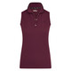 Euro-Star Carmella Poloshirt sleeveless, dark berry & navy