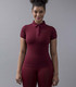 Kingsland Olena Ladies Micro Pique Polo Shirt, burgundy, koko XS