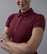 Kingsland Olena Ladies Micro Pique Polo Shirt, burgundy, koko XS