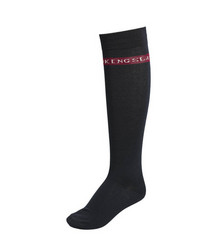 Kingsland Paxtyn Unisex Coolmax ratsastussukat, vihreä ja navy