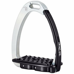 Tech Stirrups Venice Evo turvajalustimet, musta/hopea