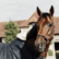 Kentucky Horse BIB wither protection säkäpehmuste, musta ja luonnonvärinen