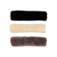 Kentucky Sheepskin noseband cover, ruskea