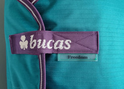 Bucas Freedom Turnout Light sadeloimi, Green/Violet, koko 135cm