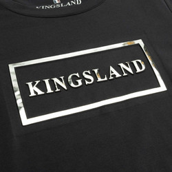 Kingsland Clement Junior T-paita, pinkki ja tummansininen