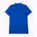 Fitted T-shirt with tab collar, blue