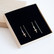 Delilah silver chain earrings