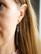 Delilah silver chain earrings