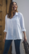 Linen Button Shirt, valkoinen Koko: One Size