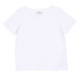 Laadukas perus t-paita Fiia 1/2 hiha, o-aukko Väri:Valkoinen