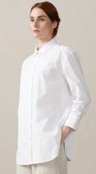 Buttonup Oversized Shirt, white