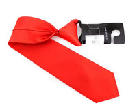 VENIZ 40cm Lasten  Punainen kiiltävä solmio