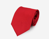 VENIZ 90mm punainen Punottu solmio