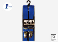 Lasten henkselit 18mm siniset H-malli