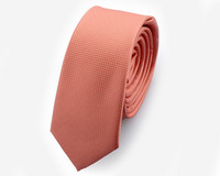 Korallinvärinen solmio 50mm