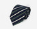 VENIZ 90mm Navy sininne Raita solmio