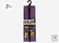 Lasten henkselit 18mm lilat H-malli