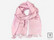 Vaaleanpunainen Pashmina huivi