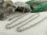Ankkuriketju, 3x2x0.6mm, rst, 1m