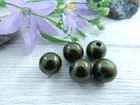 Heijastava helmi, 10mm, maastonvihreä, 1kpl