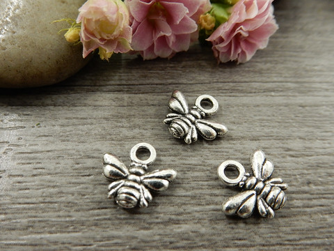 Ampiainenriipus, 10x11mm, kromi, 1kpl