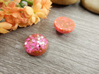 Kapussi kimalle, 12mm, pinkki, 1kpl
