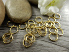 Välirengas, 6x0.7mm, avattava, kulta, 100kpl