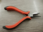 Pyöristys korupihdit, 12.5cm, punainen, 1kpl